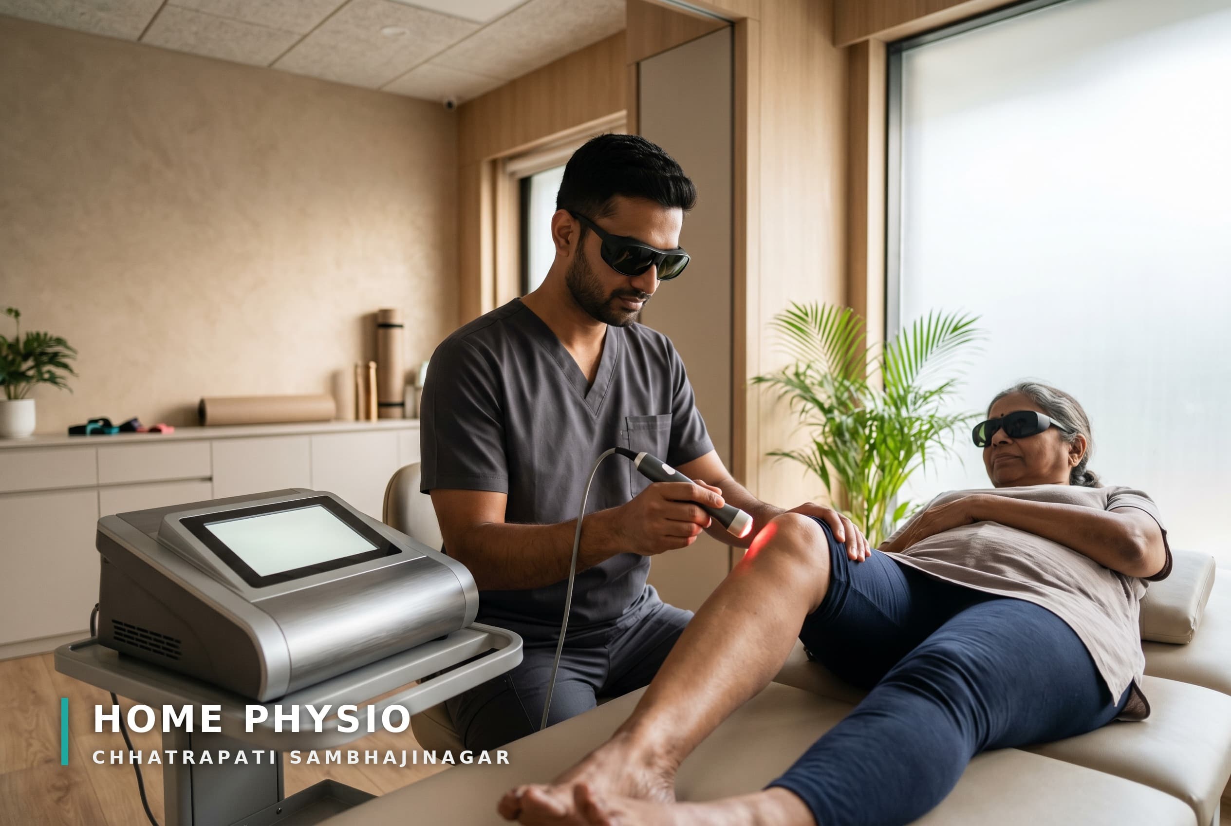 Class-IV laser therapy device for tissue healing