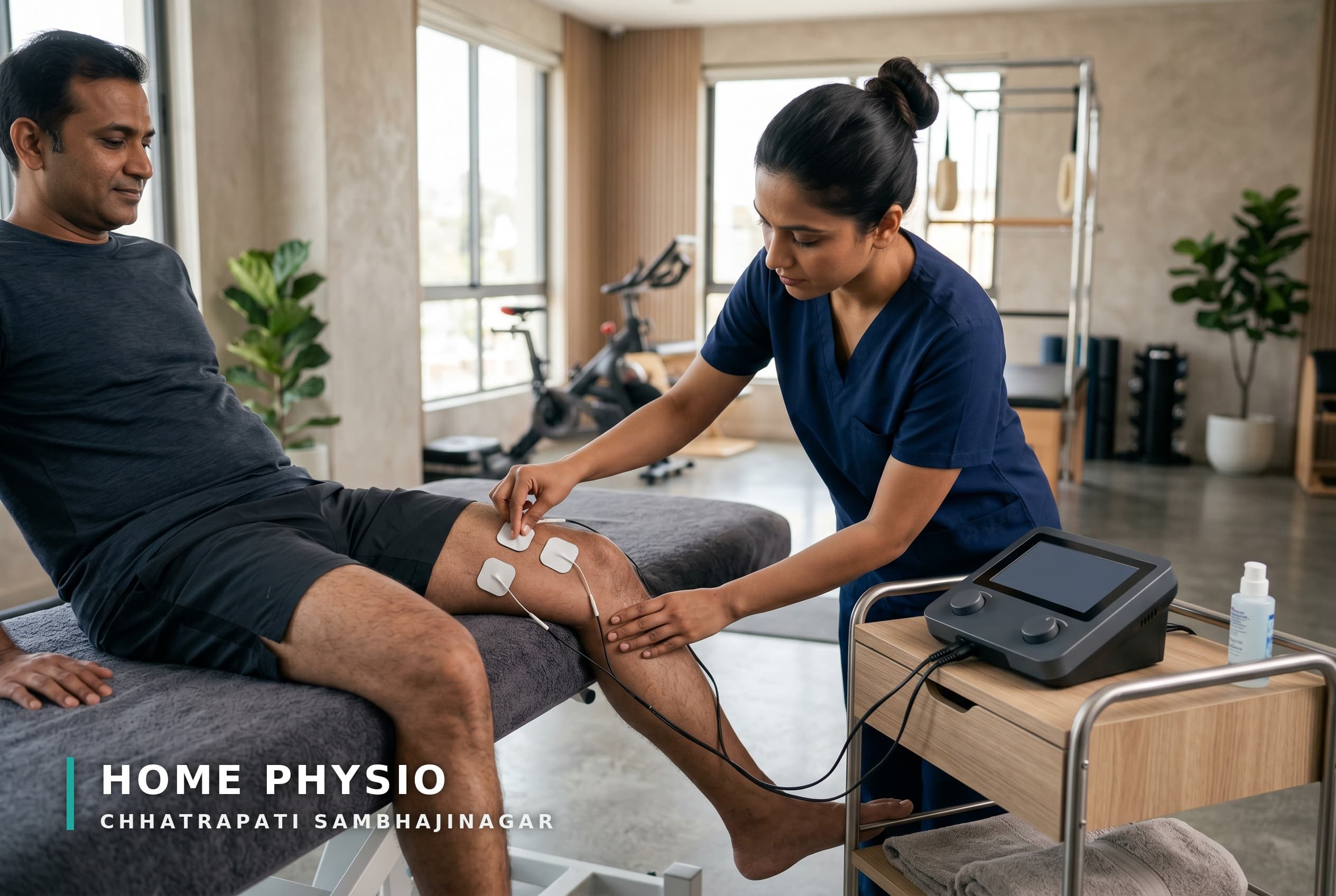 Electrical muscle stimulation for strength recovery