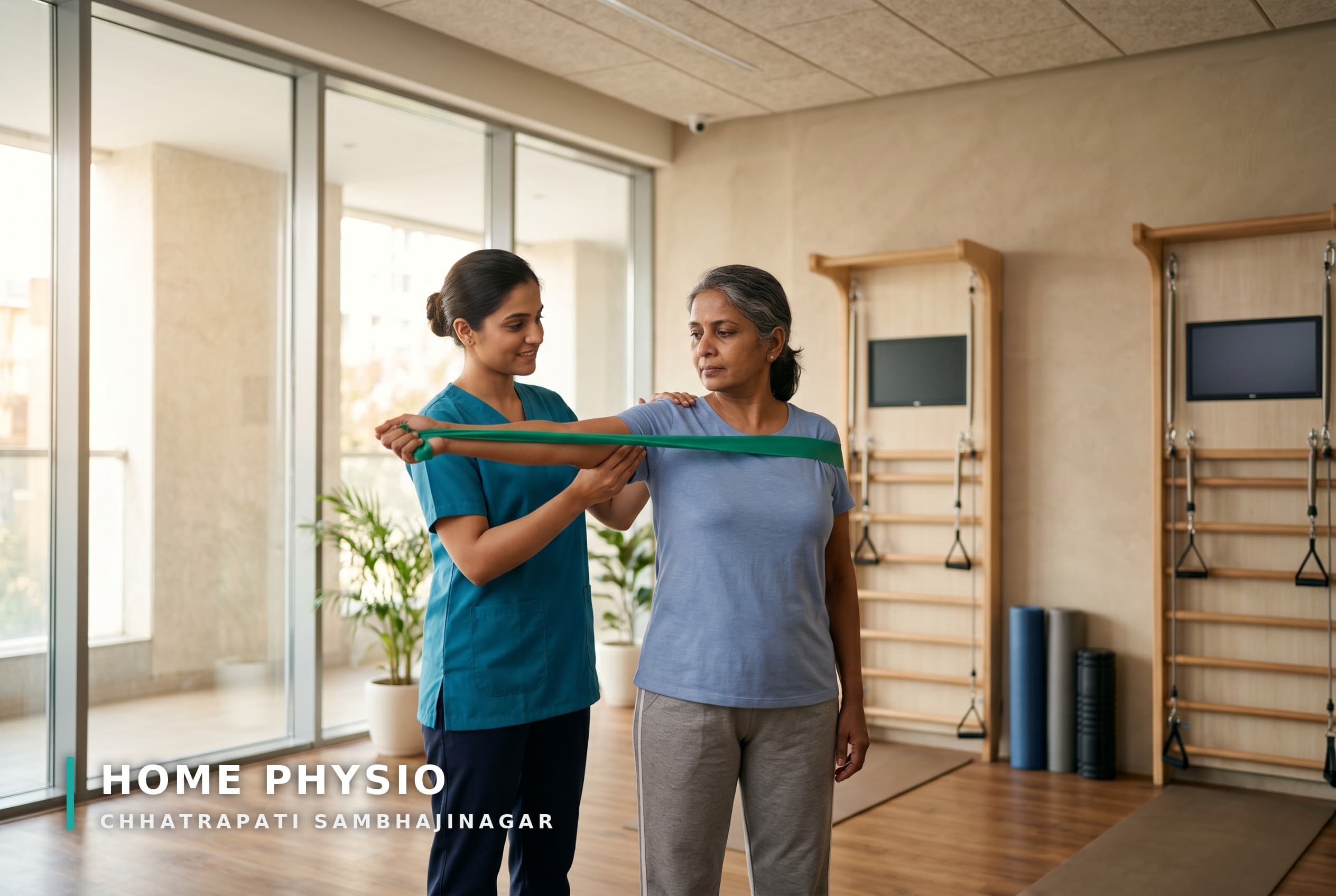 Resistance band exercises for strength rehabilitation