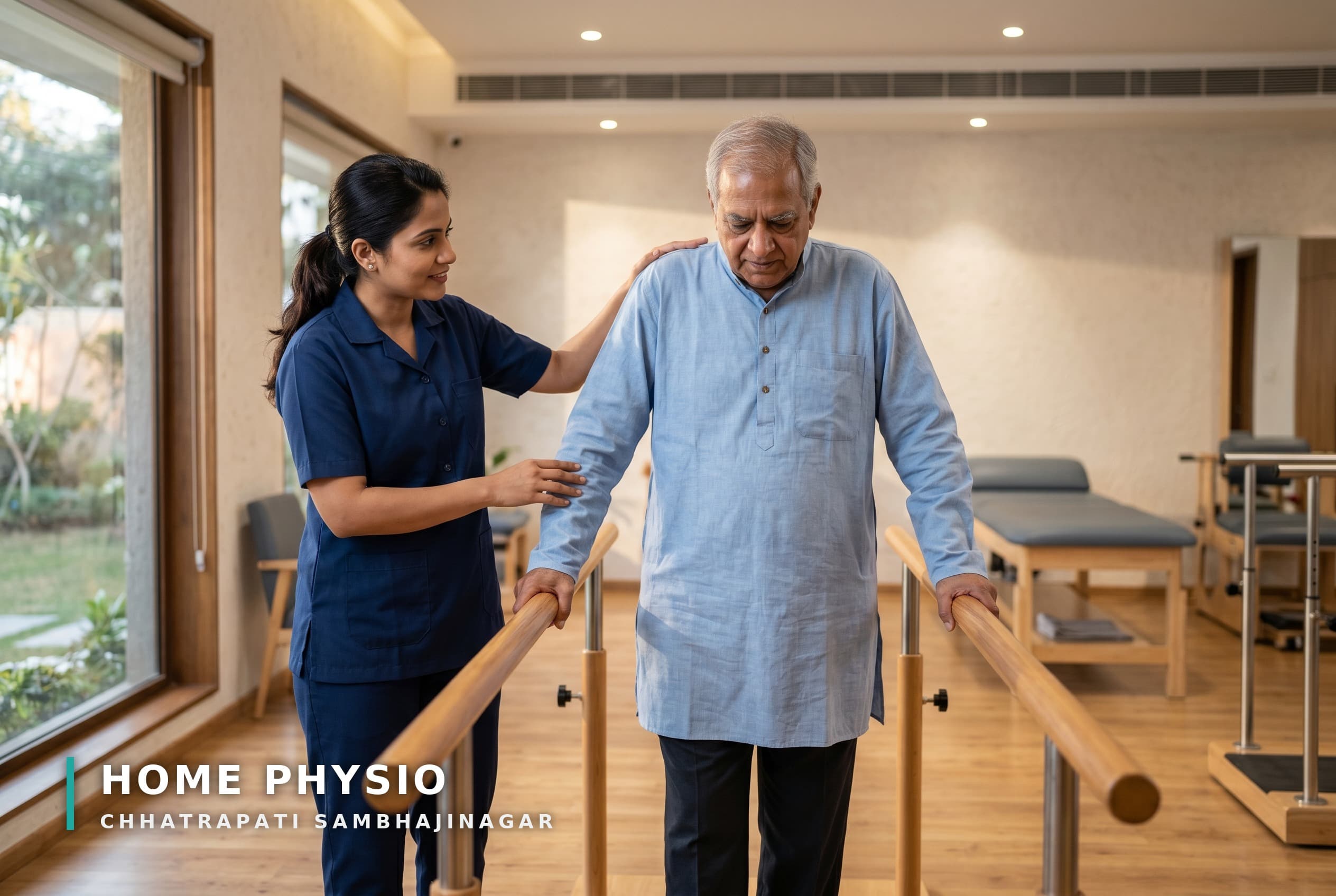 Adjustable parallel bars for gait rehabilitation