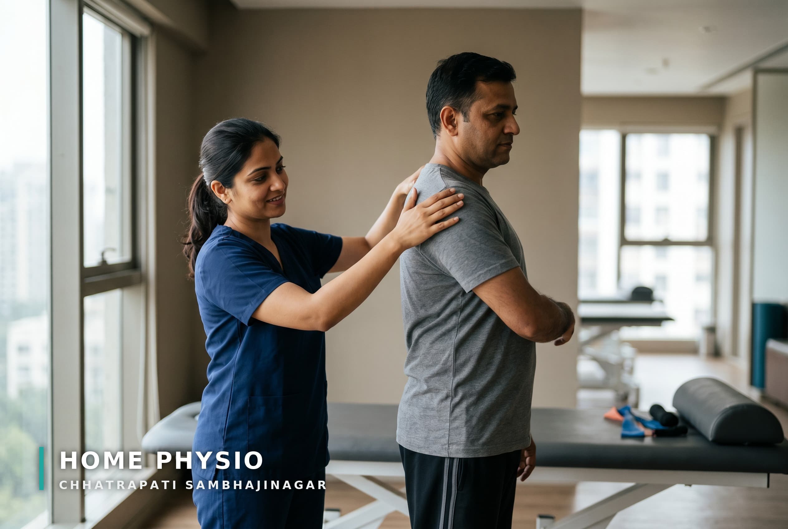 Patient booking a physiotherapy session over a phone call